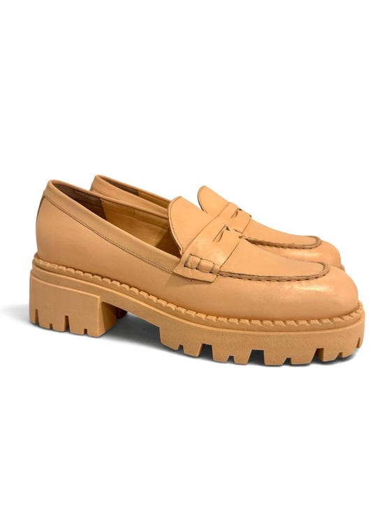 Free People Shoes - Free People Lyra Lug Sole Penny Loafer Platform Chunky Sole Size 39.5 (US 8.5-9)